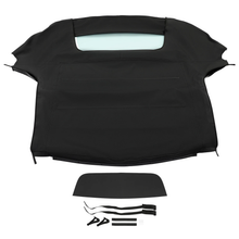 Load image into Gallery viewer, For Honda S2000 1999 2000 2001 Convertible Soft Top w/ Glass Window Black