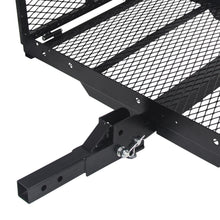Load image into Gallery viewer, Kojem Car Hitch Cargo Carrier Scooter and Wheelchair Carrier with Folding Ramp Steel 500 lbs Weight Capacity