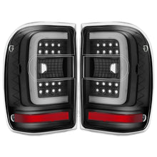 Load image into Gallery viewer, For Ford Ranger 2001-2011 Black Housing Clear Lens Tail Lights LED C Light Bar