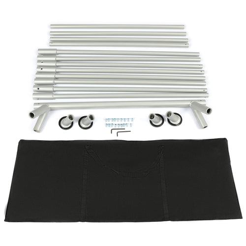 Kojem Yoga Swing Stand 97 Portable Trapeze Frame 2.46m Triangle Structure Adjustable Stable Durable for Indoor Outdoor Aerial Hammocks Pull-up Poles Swing Inversion