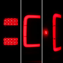 Load image into Gallery viewer, For Ford Ranger 2001-2011 Black Housing Clear Lens Tail Lights LED C Light Bar
