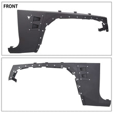 Load image into Gallery viewer, 07-18 Jeep Wrangler JK Body Armor Front+Rear Fender Flare front