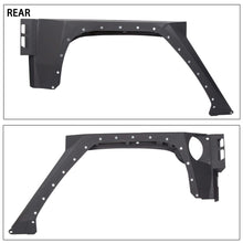 Load image into Gallery viewer, 07-18 Jeep Wrangler JK Body Armor Front+Rear Fender Flare rear