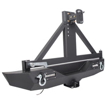 Load image into Gallery viewer, 07-18 Jeep Wrangler JK Textured Black Rear Bumper