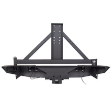 Load image into Gallery viewer, 07-18 Jeep Wrangler JK Textured Black Rear Bumper