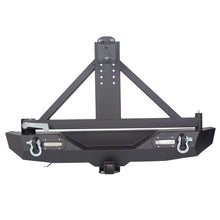 Load image into Gallery viewer, 07-18 Jeep Wrangler JK Textured Black Rear Bumper