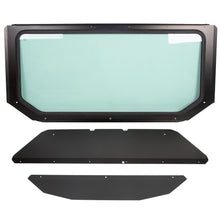 Load image into Gallery viewer, Glass Windshield Black Full Size For Can Am Maverick X3 UV Protect