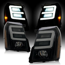 Load image into Gallery viewer, For Cadillac Escalade HID/Xenon 07-14 Smoke LED DRL Projector Headlights DOT/SAE