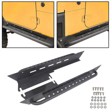 Load image into Gallery viewer, 1997-2006 Jeep Wrangler TJ Rock Slider Rocker Guard Nerf Bar Step Armor effect picture
