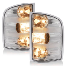 Load image into Gallery viewer, Tail Lights Lamps w/Bulbs For Chevy Silverado 1500 2500HD 3500HD 2007-2013 2014
