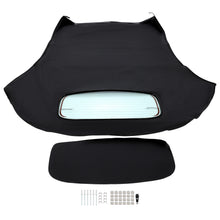 Load image into Gallery viewer, Black Convertible Soft Top Clear Heated Glass Window For Volkswagen Beetle 03-10