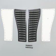 Load image into Gallery viewer, Steel For 85-90 Camaro Z28 IROC-Z IROC Vented Heat Extractor Hood Louvers Scoop