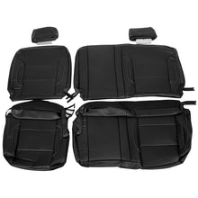 Load image into Gallery viewer, For 2014-2018 Chevy Silverado LT DOUBLE Cab Full Set Seat Cover Black