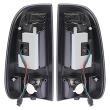 Load image into Gallery viewer, For 1997-03 Ford F150 99-07 F250 F350 Black Smoke LED Tube Tail Light Brake Lamp
