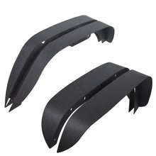 Load image into Gallery viewer, 2007-2018 Jeep Wrangler JK 4PCS Textured Steel Flat Fender Flares