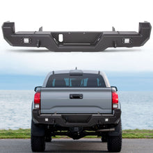 Load image into Gallery viewer, 2016-2020 Toyota Tacoma Black Rear Bumper