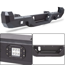 Load image into Gallery viewer, 2016-2020 Toyota Tacoma Black Rear Bumper 