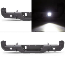 Load image into Gallery viewer, 2016-2020 Toyota Tacoma Black Rear Bumper