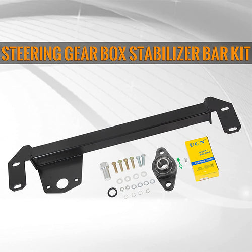 Kojem Steering Gear Box Stabilizer Brace Bar for 1994-2002 Dodge Ram 1500 2500 3500
