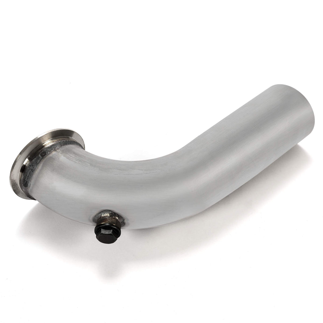 YIKATOO® 3' V-Band Adapter Downpipe Elbow Clamp 90Degree O2 Port For Turbo HY35 HE351 -junior