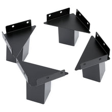 Load image into Gallery viewer, Kojem Outdoor 4 x 4 Compound Angle Brackets - Multi-Use Woodwork Pergola Brackets - Suitable for Deer Stands, Hunting Blinds, Shooting Shacks, Tree Houses, Observation Decks - Includes 4 PCS Heavy Duty Brackets