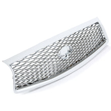 Load image into Gallery viewer, For 2014 2015 2016 2017 Infiniti Q50 JDM Chrome Front Bumper Upper Grille Grill