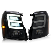 Load image into Gallery viewer, For Cadillac Escalade HID/Xenon 07-14 Smoke LED DRL Projector Headlights DOT/SAE