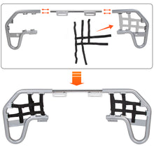 Load image into Gallery viewer, Aluminum Nerf Bars Silver bar Black nets For 2001-2024 Honda TRX 250EX 250X Pair