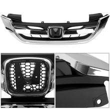 Load image into Gallery viewer, Chrome JDM Mod Style Front Hood Grille Grill Fit 13-15 9th Honda Accord 4 Door