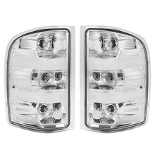 Load image into Gallery viewer, Tail Lights Lamps w/Bulbs For Chevy Silverado 1500 2500HD 3500HD 2007-2013 2014