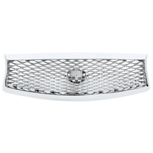 Load image into Gallery viewer, For 2014 2015 2016 2017 Infiniti Q50 JDM Chrome Front Bumper Upper Grille Grill