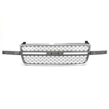 Load image into Gallery viewer, Chrome Grille Honeycomb Grill For 2003-2007 Silverado 1500 2500 3500 HD Pickup