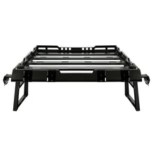 Load image into Gallery viewer, YIKATOO® Roof Rack with Side Ladders and Black Luggage Carrier for 2007-2018 Jeep Wrangler JK-junior