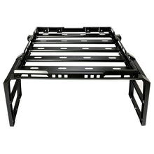 Load image into Gallery viewer, YIKATOO® Roof Rack with Side Ladders and Black Luggage Carrier for 2007-2018 Jeep Wrangler JK-junior