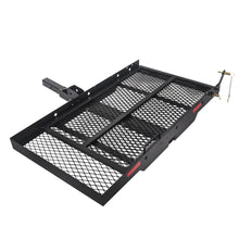 Load image into Gallery viewer, Kojem Car Hitch Cargo Carrier Scooter and Wheelchair Carrier with Folding Ramp Steel 500 lbs Weight Capacity