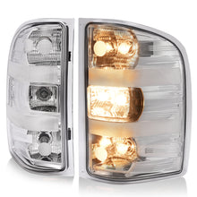 Load image into Gallery viewer, Tail Lights Lamps w/Bulbs For Chevy Silverado 1500 2500HD 3500HD 2007-2013 2014