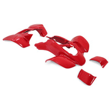 Load image into Gallery viewer, NEW FOR HONDA TRX 400EX TRX400EX 1999-2004 RED FRONT + REAR FENDER PLASTIC KIT