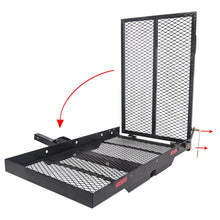 Load image into Gallery viewer, Kojem Car Hitch Cargo Carrier Scooter and Wheelchair Carrier with Folding Ramp Steel 500 lbs Weight Capacity