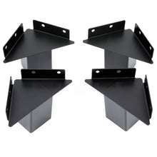 Load image into Gallery viewer, Kojem Outdoor 4 x 4 Compound Angle Brackets - Multi-Use Woodwork Pergola Brackets - Suitable for Deer Stands, Hunting Blinds, Shooting Shacks, Tree Houses, Observation Decks - Includes 4 PCS Heavy Duty Brackets