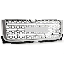 Load image into Gallery viewer, Front Upper Honeycomb Grille Chrome For GMC Sierra 2500/3500 HD 11-14 #20966057