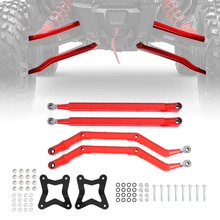 Load image into Gallery viewer, Red High Clearance Rear Radius Arms For Polaris RZR XP 1000 XP 4 1000 2014 Up