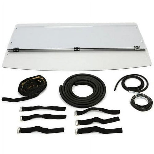 Kojem Scratch Resistant Flip Down Windshield For Polaris Ranger 570