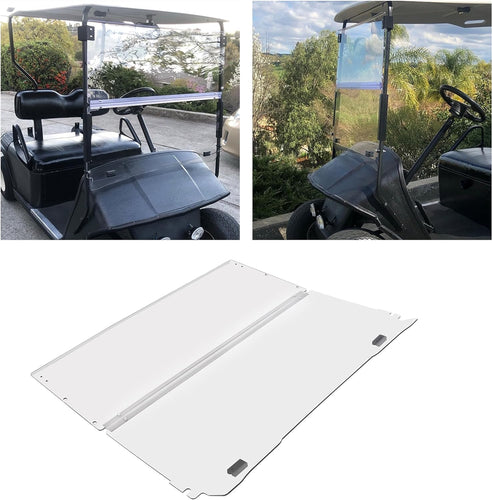 Kojem Clear Windshield Compatible with EZGO TXT & Medalist 1994-2014 39.5
