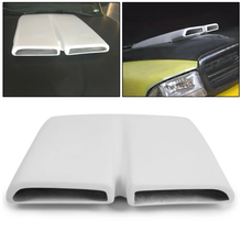 Load image into Gallery viewer, White Hood Scoop Cap Painted Fiberglass For 1970-76 Plymouth Duster
