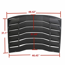 Load image into Gallery viewer, Rear Window Windshield Louver Cover Sunshade Vent For 11-23 Dodge Charger-junior