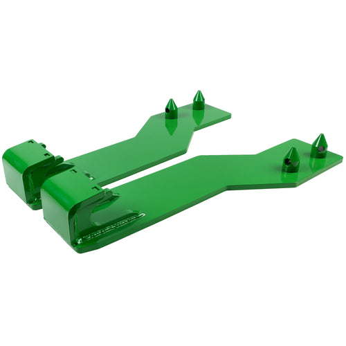 Kojem Tractor Loader Quick Tach Weld On Mounting Brackets for John Deere Tractor Loaders
