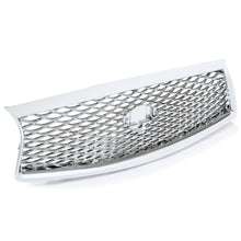 Load image into Gallery viewer, For 2014 2015 2016 2017 Infiniti Q50 JDM Chrome Front Bumper Upper Grille Grill