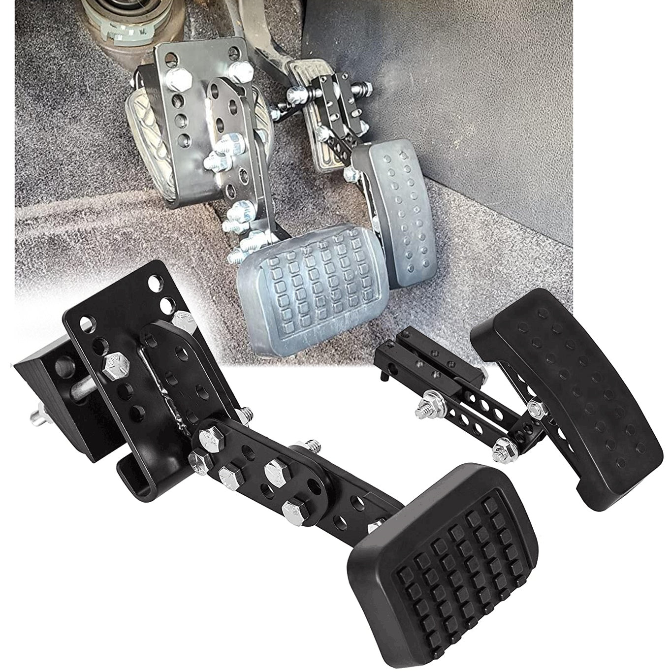 Kojem Gas and Brake Pedal Extenders Enhancement Kit Universal Fit for – kojemusa