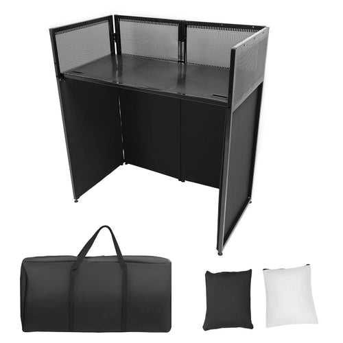 Kojem DJ Facade DJ Table Event Booth Portable Display Booth Cover Screen with Travel Bag Case