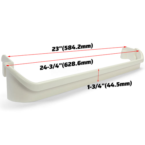 Kojem Frigidaire Door Shelf Rack Bar Replacement for 240534901 AP3214630 PS734935 Bin Shelf Rack Rail Retainer Fit for Refrigerator Electrolux Gibson